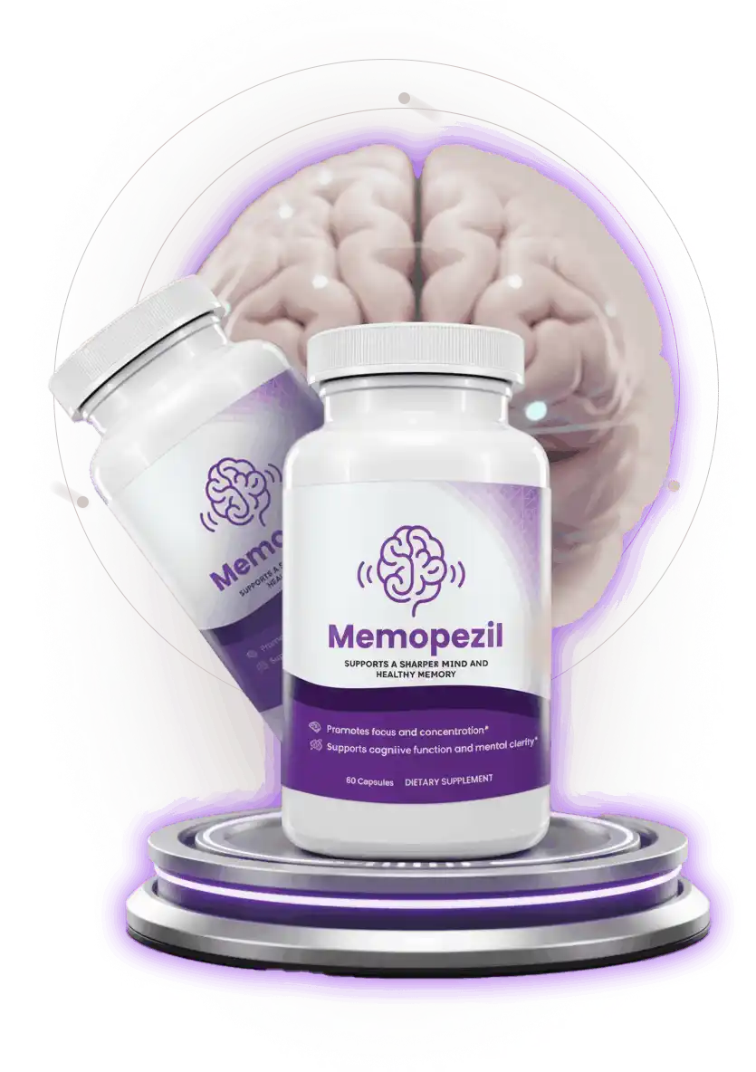 Memopezil memory support capsules bottles